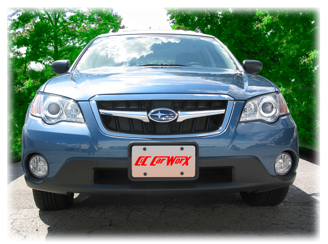 Front License Bracket to fit the 2008-09 Subaru Legacy Outback Wagon by C&C CarWorx