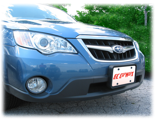 Front License Bracket to fit the 2008-09 Subaru Legacy Outback Wagon by C&C CarWorx
