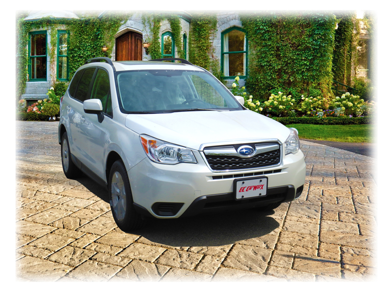 C&C Car Worx 2014 Forester 2.5i Front License Plate Bracket