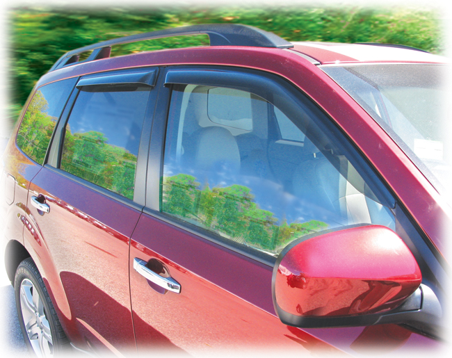 Forester Window Visor Rain Guards