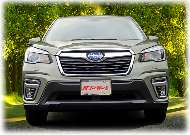Front License Bracket to fit the 2019-2021 Subaru Forester by C&C CarWorx