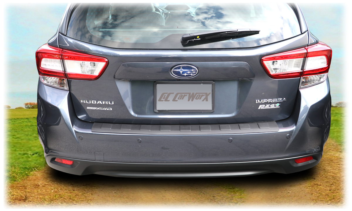 2008 subaru wrx hatchback rear bumper