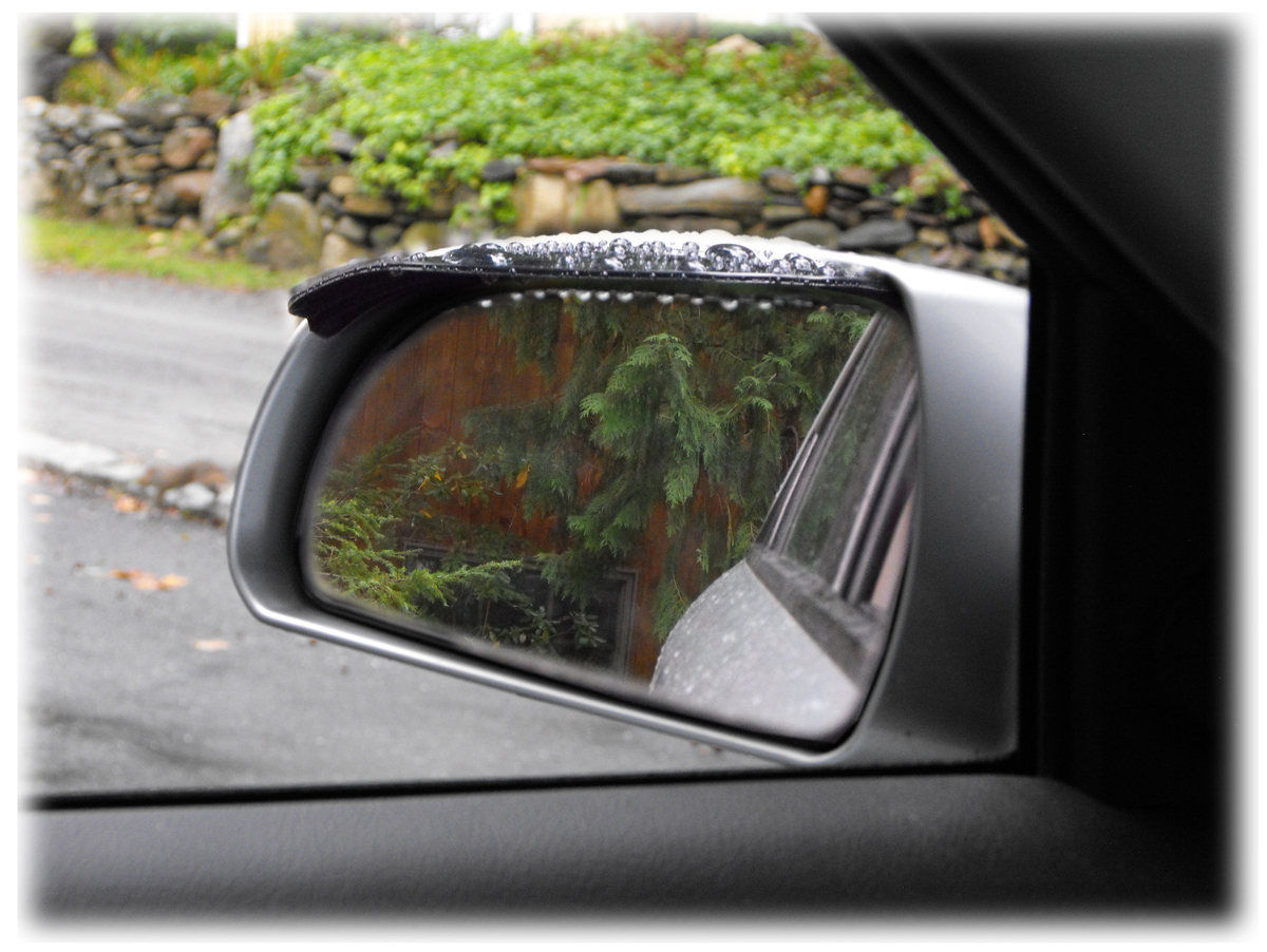 Car side mirror rain guard visor deals