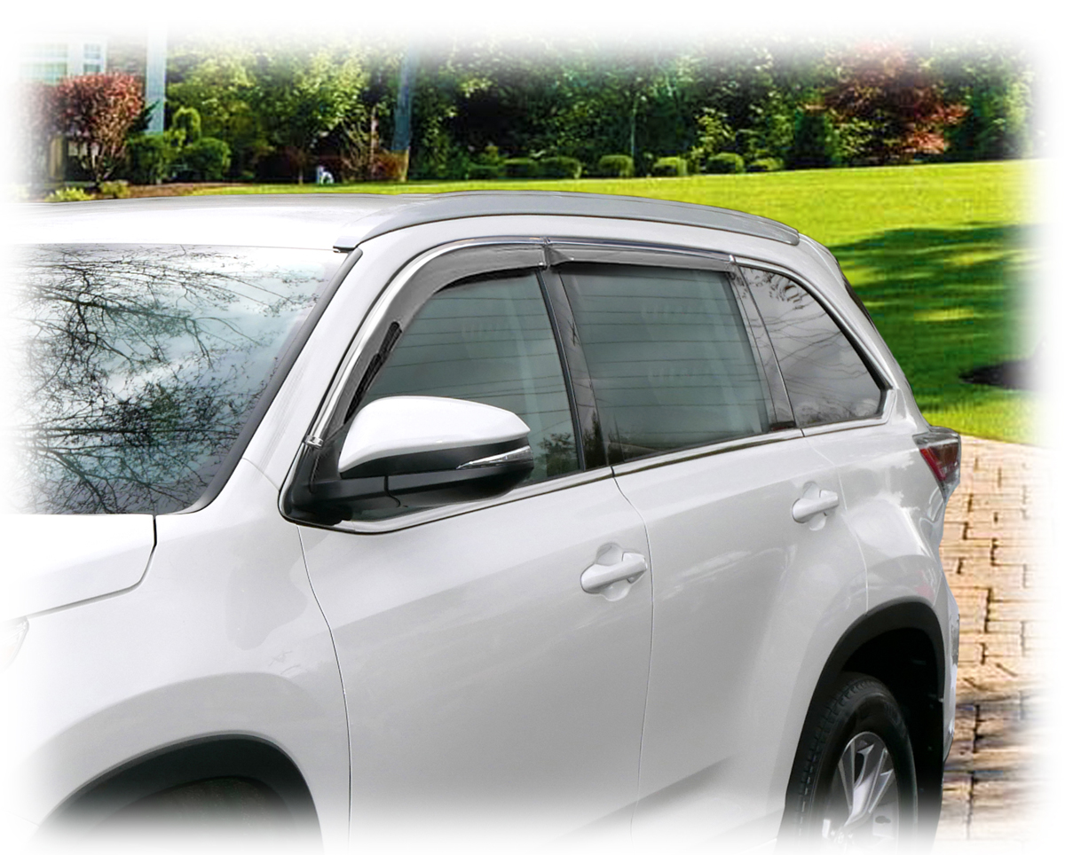 Rain guards for 2021 sales toyota highlander