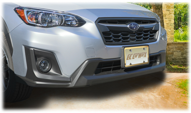 Front License Bracket to fit the 2018-2019-2020 Subaru Crosstrek by C&C CarWorx