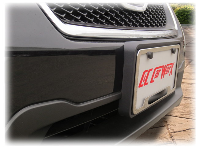 Customer testimonials confirm overwhelming satisfaction with the Front License Bracket to fit the 2016-2017 Subaru Crosstrek by C&C CarWorx