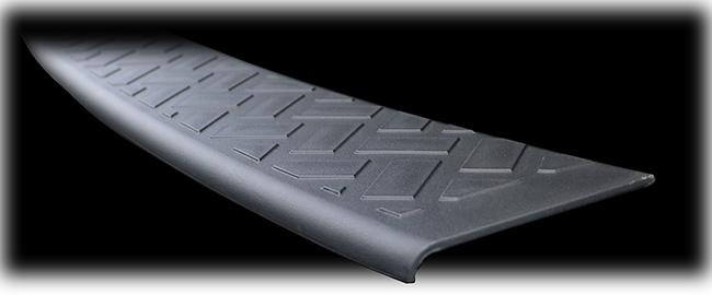C&C CarWorx Rear Bumper Pad to fit 2019-2020-2021 Subaru Forester is a high quality product that retains its original color and finish throughout its whole life unlike OEM rear bumper pads that turn white with age. 