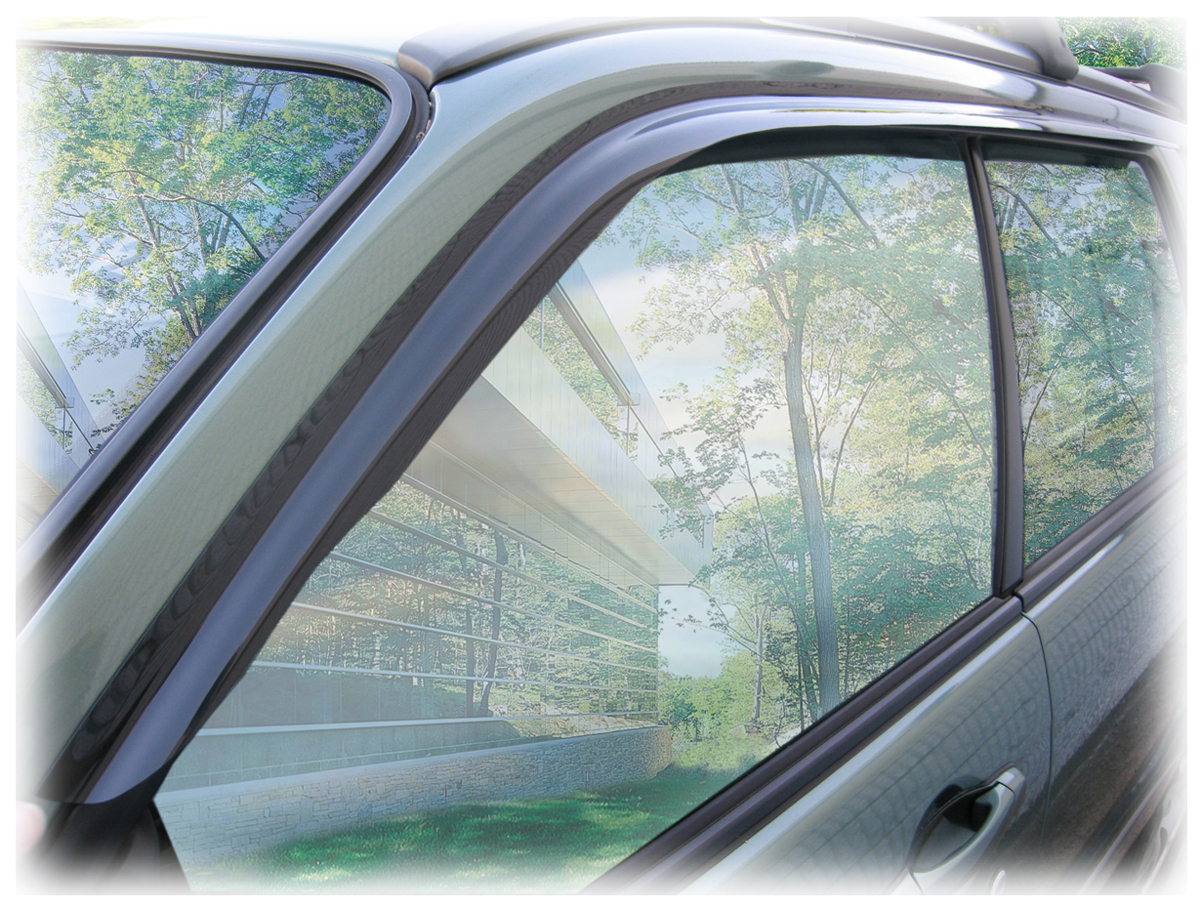 For Opel Corsa B 1994-00 Side Window Wind Visors Sun Rain Guard Vent  Deflectors