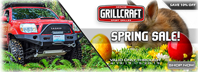 Grillcraft Sale on all Subaru and Toyota Grilles