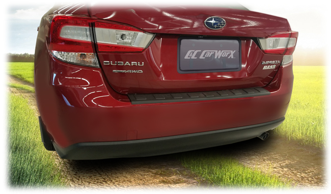 C&C CarWorx Rear Bumper Cover to fit 2017, 2018, 2019, 2020, 2021 Subaru Impreza 4-Door Sedan and Sport Models  