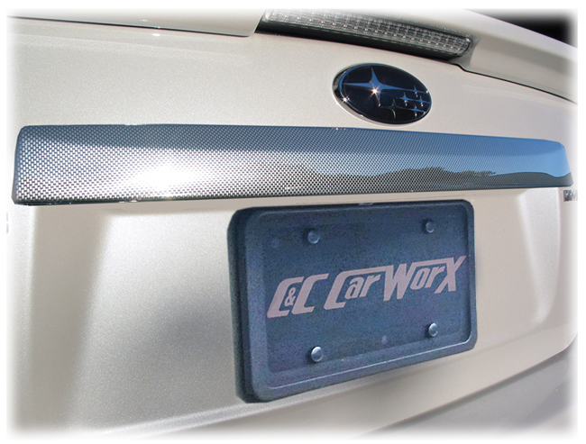 Customer testimonials confirm overwhelming satisfaction with the C&C CarWorx Faux Carbon Fiber STI-Style Rear Accent Trim 
to fit Sedan Models only of 
2008-2011 Subaru Impreza and 2008-2014 Impreza WRX & STI .