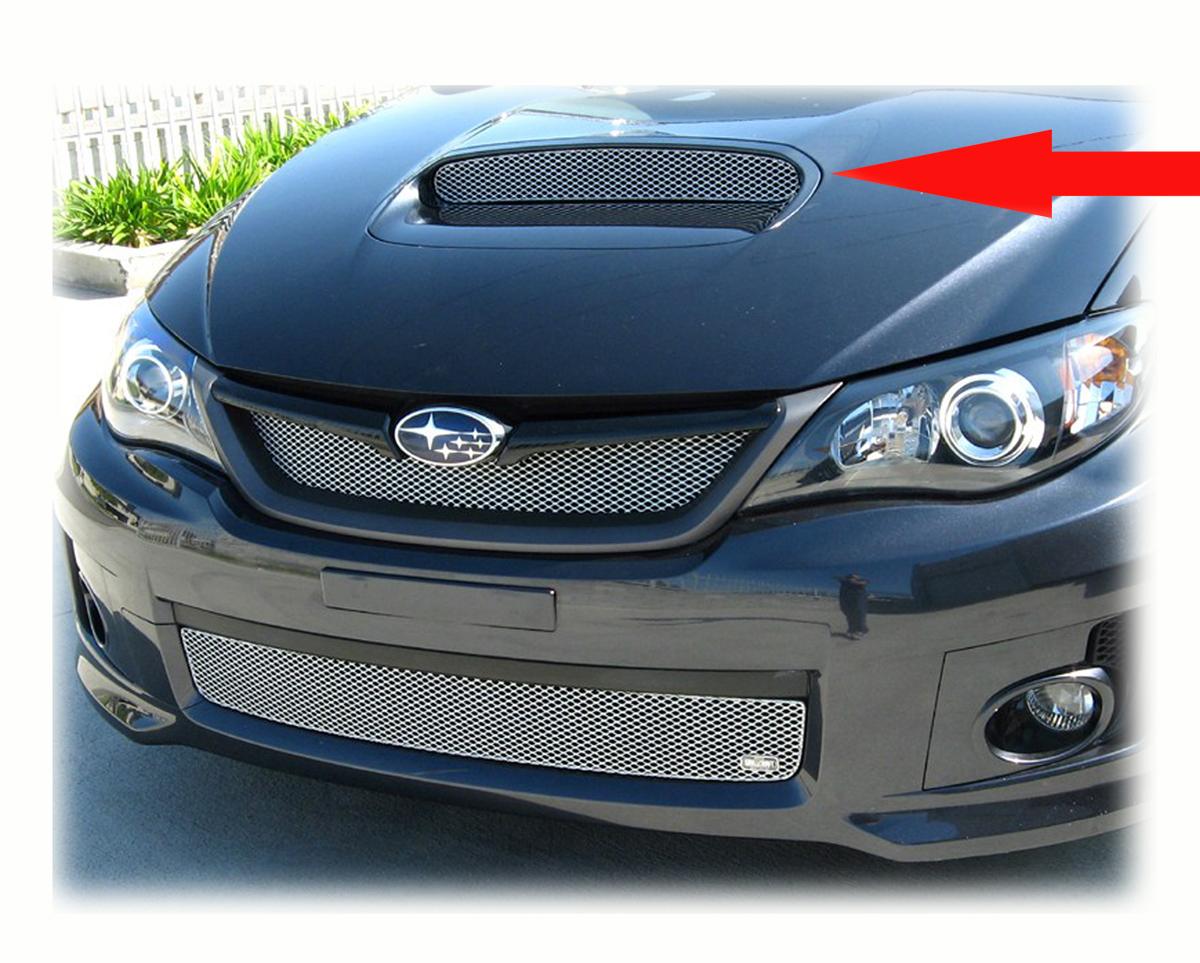Hood Scoop Grille by Grillcraft to fit 2008-2014 SUbaru ...