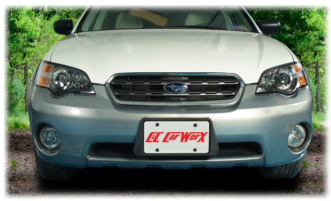 Front License Bracket to fit the 2005-7 Subaru Legacy by C&C CarWorx