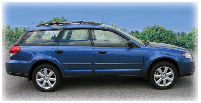 Customer testimonials confirm overwhelming satisfaction with the window visor rain guards by C&C CarWorx to fit 2005-2009 Subaru Outback Wagon and Subaru Baja