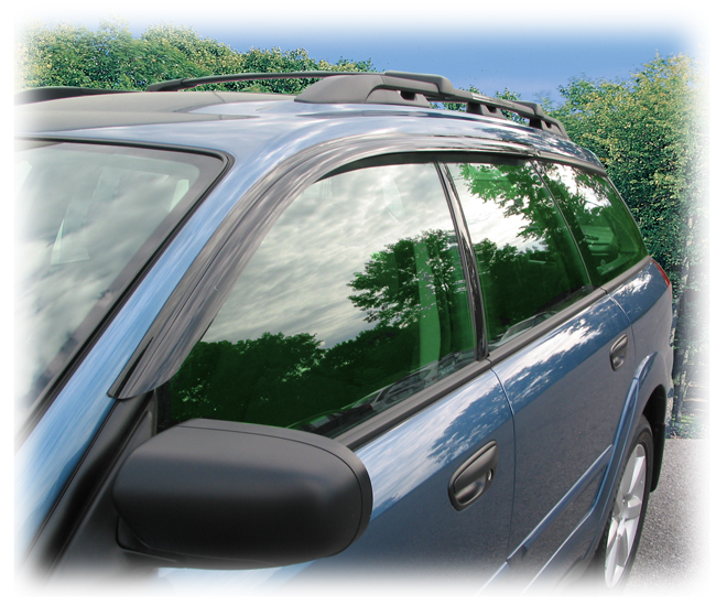 2005-2009 Subaru Outback Wagon window visor rain guards