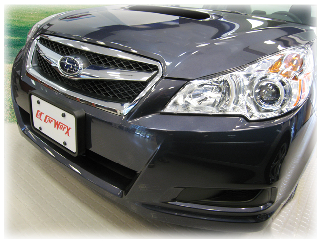 Customer testimonials confirm overwhelming satisfaction with the Front License Bracket to fit the 2010-2011-2012 Subaru Legacy Sedan by C&C CarWorx