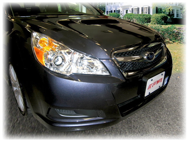 Front License Bracket to fit the 2010-2011-2012 Subaru Legacy Sedan by C&C CarWorx