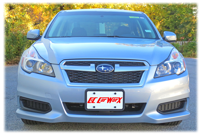 Front License Bracket to fit the 2013-2014 Subaru Legacy Sedan by C&C CarWorx