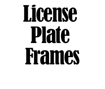 License Plate Frames