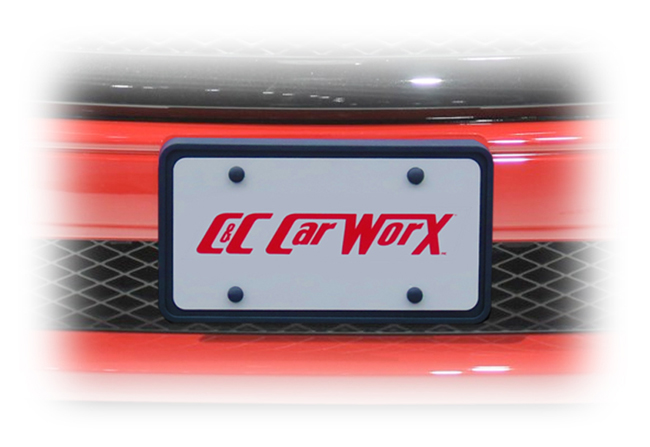Front License Bracket to fit the 2015-16 Subaru Impreza WRX by C&C CarWorx