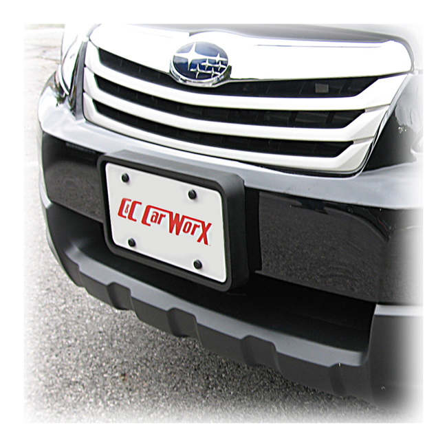 Front License Bracket to fit the 2010-2011-2012 Subaru Outback Wagon by C&C CarWorx