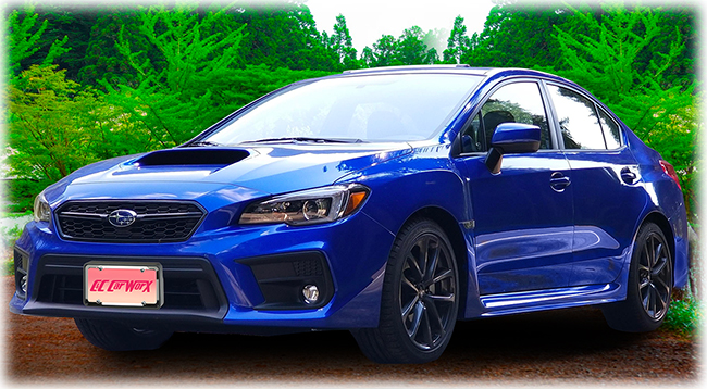 Front License Bracket to fit the 2018-2019 Subaru Impreza WRX & STI by C&C CarWorx