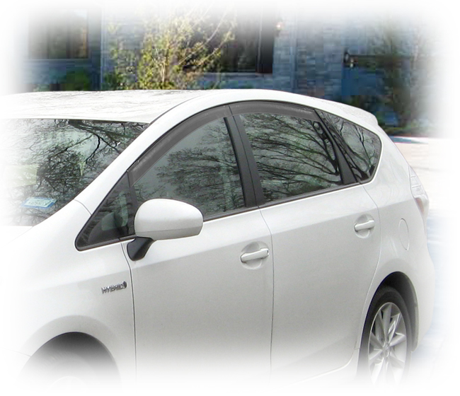 Custom-made by C&C CarWorx to fit your model's exact window dimensions for a precise installation.