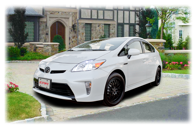 2011-2015 Toyota Prius XW30 window visor rain guards