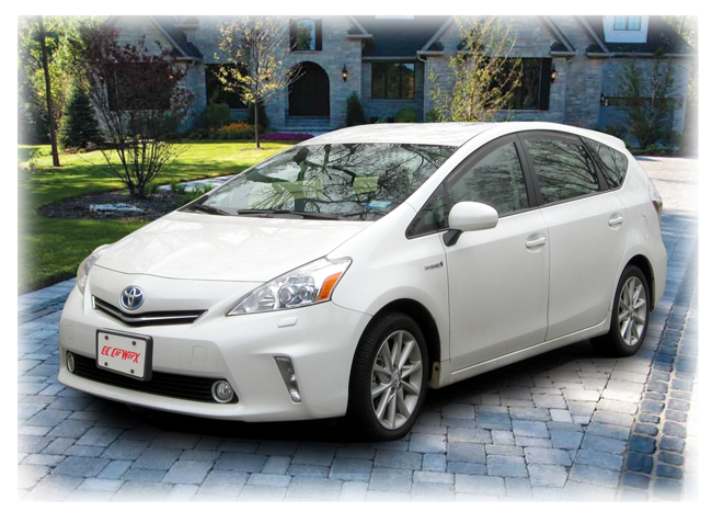 Toyota Prius Window Visor Rain Guards