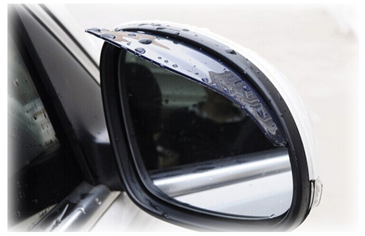 Heiheiup Car Side Mirror Rain Guard Rear View Mirror Rain Visor